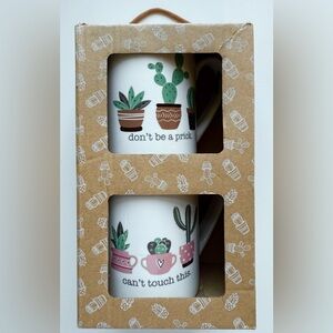 Cactus Themed Mug Set